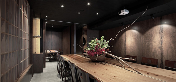水月斋日式料理餐厅室内设计方案