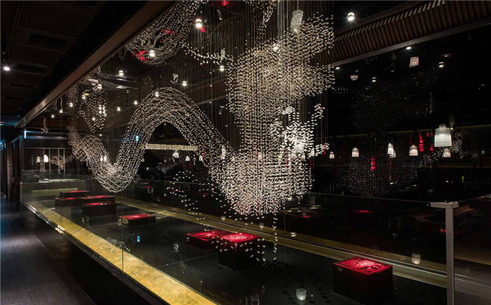 秦朝文化中式特色主题餐厅装修设计案例
