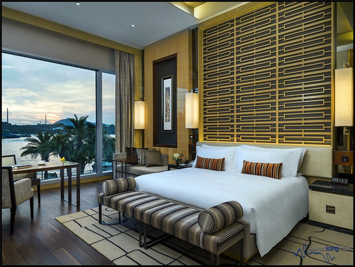 整洁舒适、高雅奢华的酒店客房空间