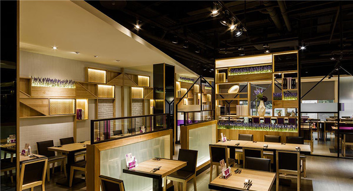 工业风特色日式料理餐厅装修设计