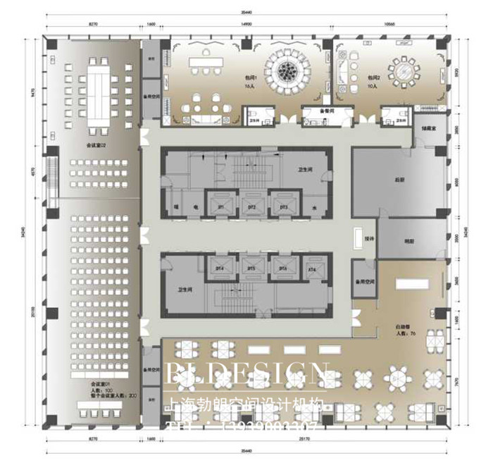 郑州铭汇文华五星级酒店客房样板间设计方案