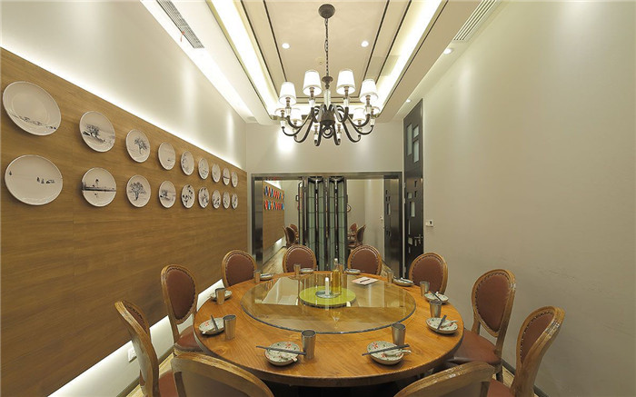 台湾特色料理餐厅设计   食乐・乐记主题餐厅装修设计案例