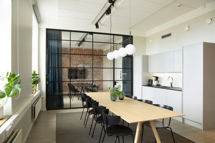 北欧工业风办公室会议室装修设计图