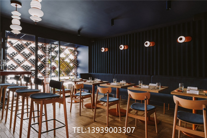 郑州专业餐厅设计公司推荐300平西餐厅设计案例