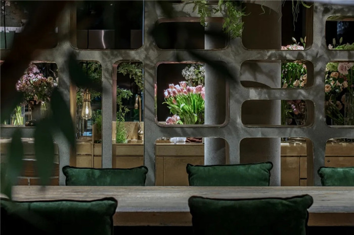 都市丛林主题餐厅设计实景图