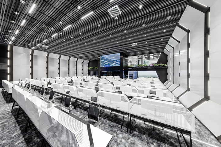 超现代科技公司办公室设计方案  科幻大片既视感 超现代科技公司办公室设计方案  科幻大片既视感