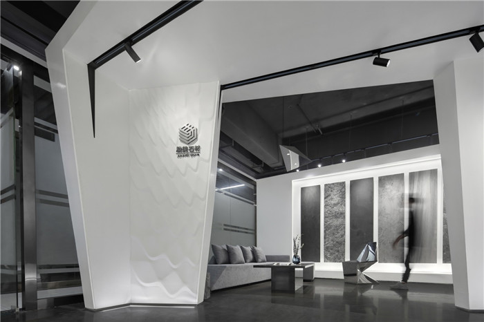 专为设计师打造的陨石主题石材展厅设计方案
