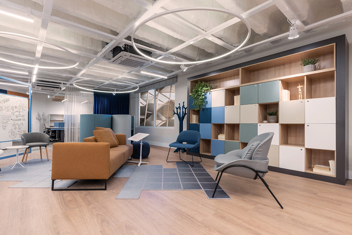 郑州勃朗设计分享办公家具公司展厅兼办公设计方案 郑州勃朗设计分享办公家具公司展厅兼办公设计方案