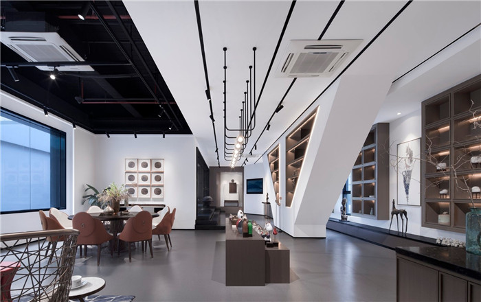 家居美学馆设计  新中式高端家居展厅设计方案