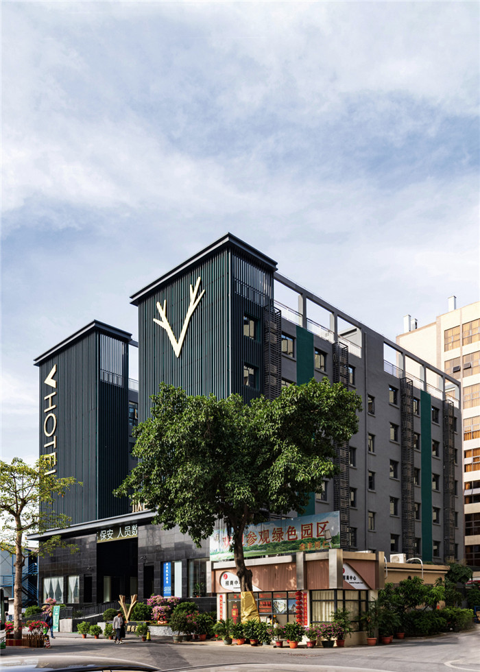 广州现代轻奢风鹿和森林主题公寓酒店设计方案