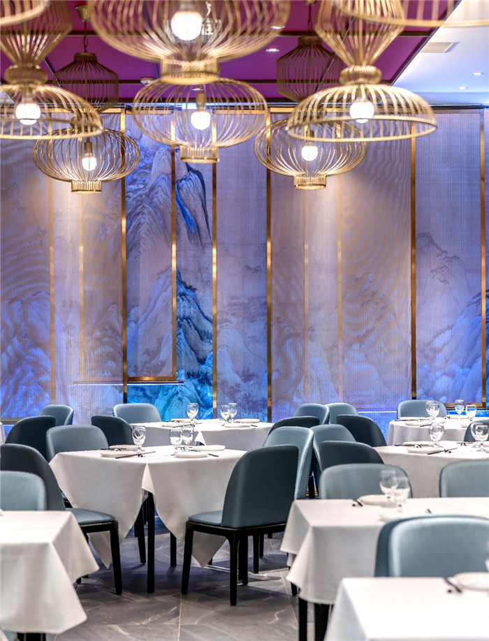 特色中餐厅设计   西安东坡酒楼创意中餐厅装修实景图