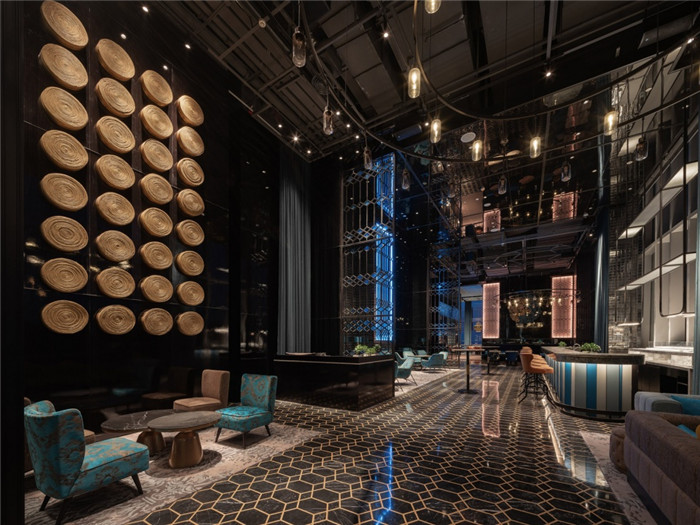 江中航行  重庆来福士洲际超五星级奢华酒店餐厅设计方案