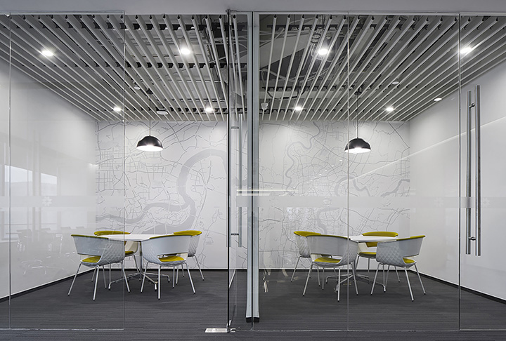 现代极简风重庆小米金融办公设计方案