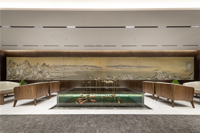 高效简洁大气的工程承包集团总部办公设计方案