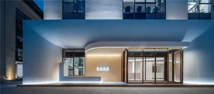 几何艺术  混凝土现代风影视公司办公楼设计方案  