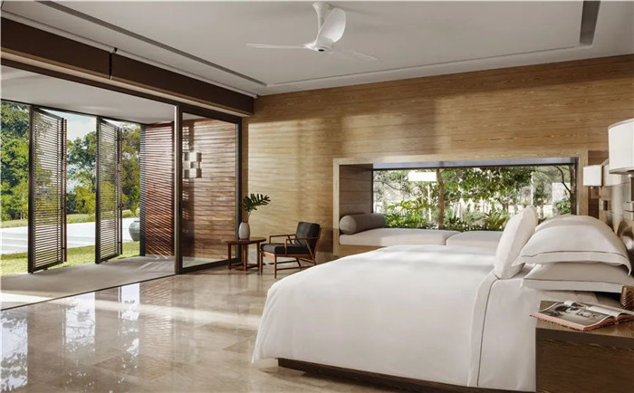 别墅套房卧室设计-河南酒店设计公司推荐One&Only奢华度假酒店设计