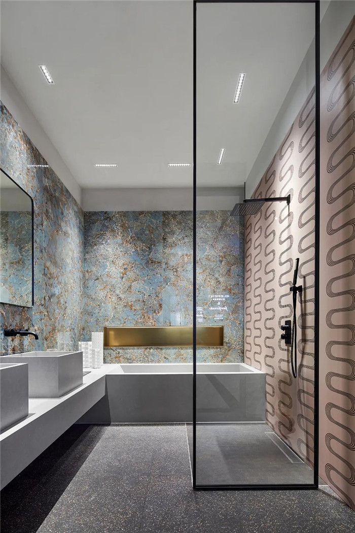 低调奢华大气的意大利REX锐思瓷砖展厅设计方案 低调奢华大气的意大利REX锐思瓷砖展厅设计方案