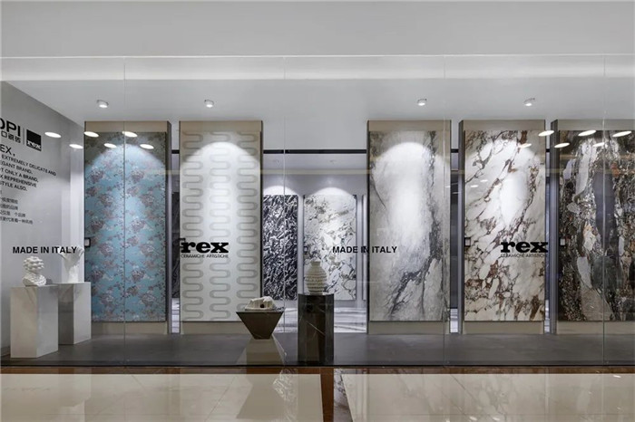 低调奢华大气的意大利REX锐思瓷砖展厅设计方案 低调奢华大气的意大利REX锐思瓷砖展厅设计方案