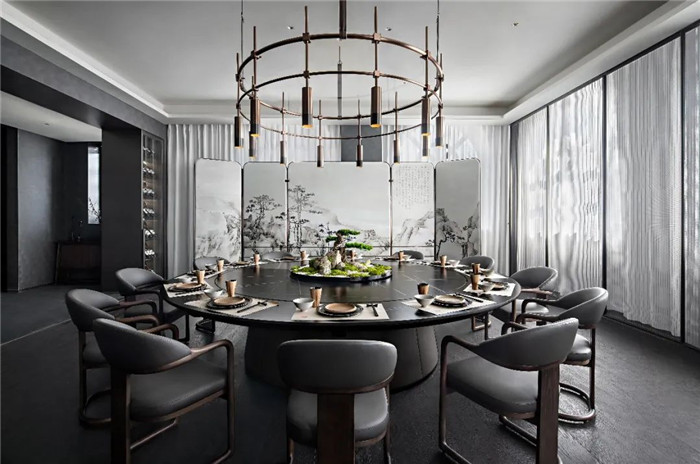 郑州餐饮会所设计公司分享高端中式私宴设计案例