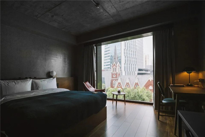 极具艺术美感的混凝土冷淡风精品酒店设计案例