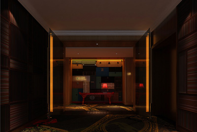 郑州莱酒店情侣主题客房设计效果图