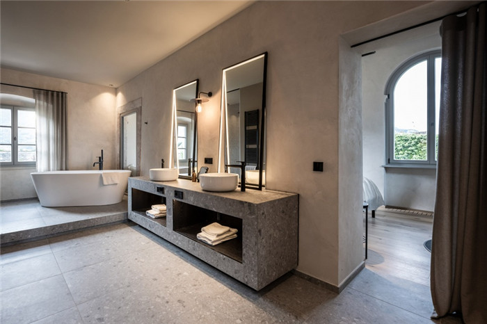 独具特色的Monastero Arx Vivendi度假酒店客房卫生间设计