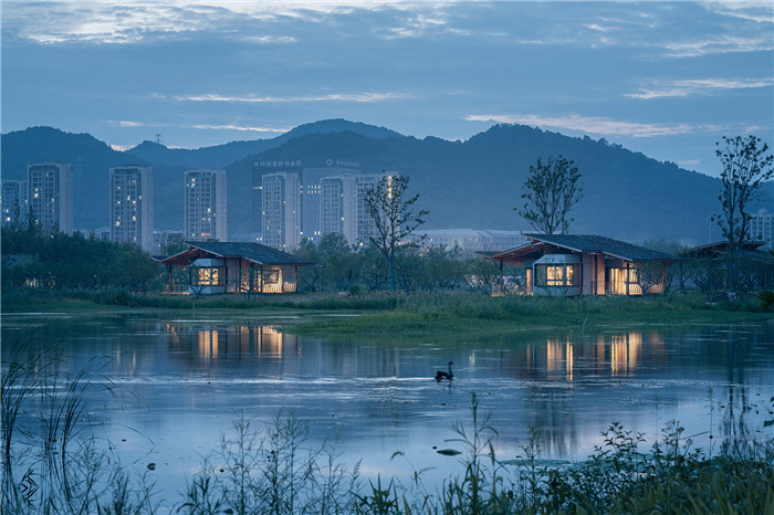 富阳阳陂湖湿地生态度假酒店设计赏析
