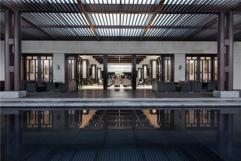 湘家荡君澜民国风度假酒店设计案例赏析 湘家荡君澜民国风度假酒店设计案例赏析