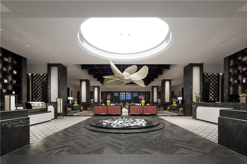 湘家荡君澜民国风度假酒店设计案例赏析 湘家荡君澜民国风度假酒店设计案例赏析