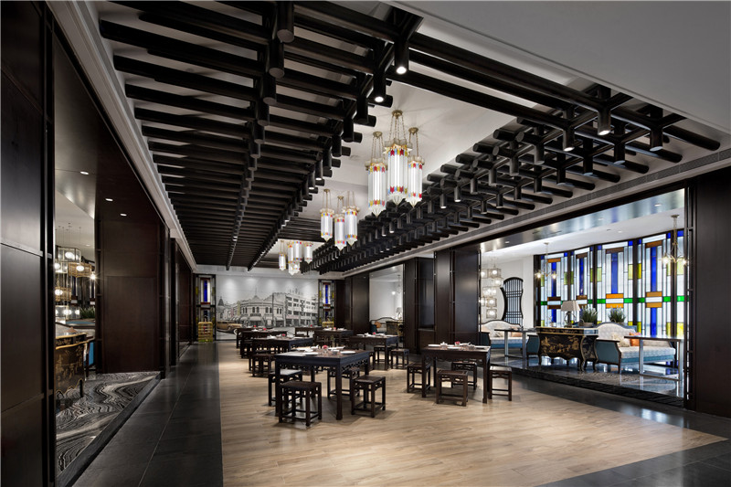 湘家荡君澜民国风度假酒店设计案例赏析 湘家荡君澜民国风度假酒店设计案例赏析