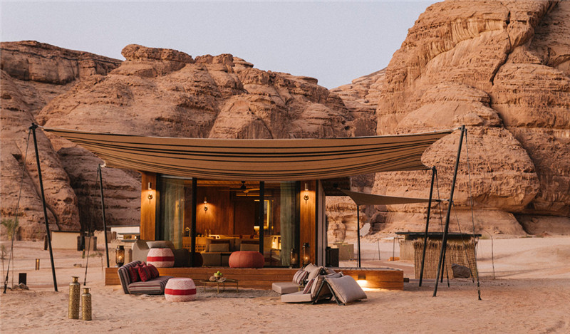 沙特Habitas AlUla异域风情野奢酒店设计赏析