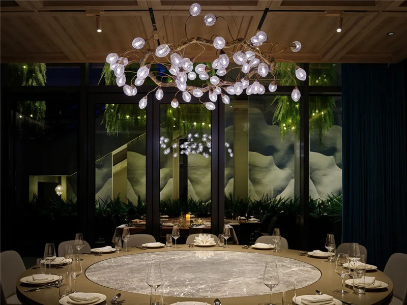 高端写字楼里的中餐厅设计—龙庭酒家设计赏析