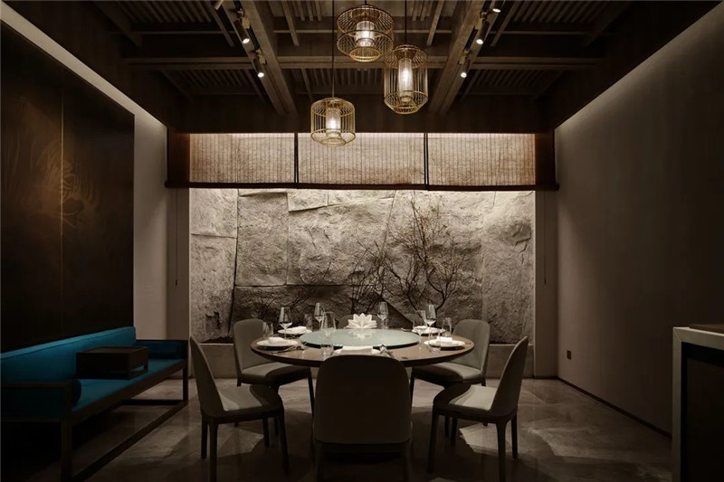 高端写字楼里的中餐厅设计—龙庭酒家设计赏析