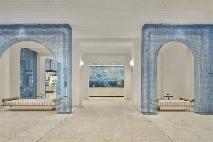 以海洋为主题的海南希尔顿启缤精选酒店设计