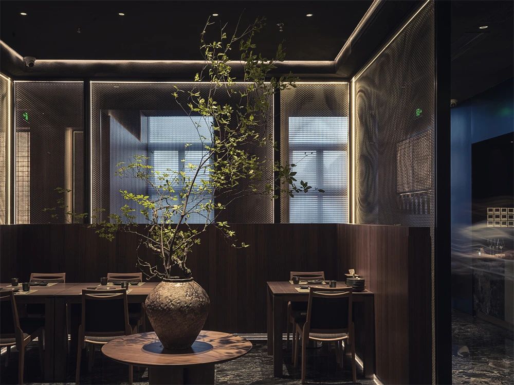 480平扬州和风·隐竹日式料理店设计