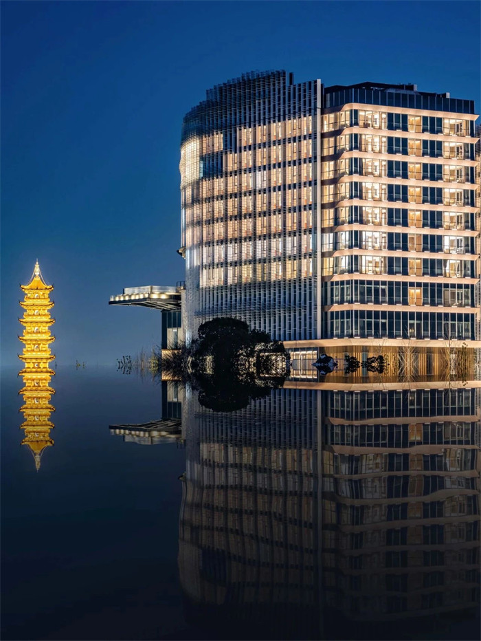 以江南为主题的乌镇堤上度假酒店设计方案