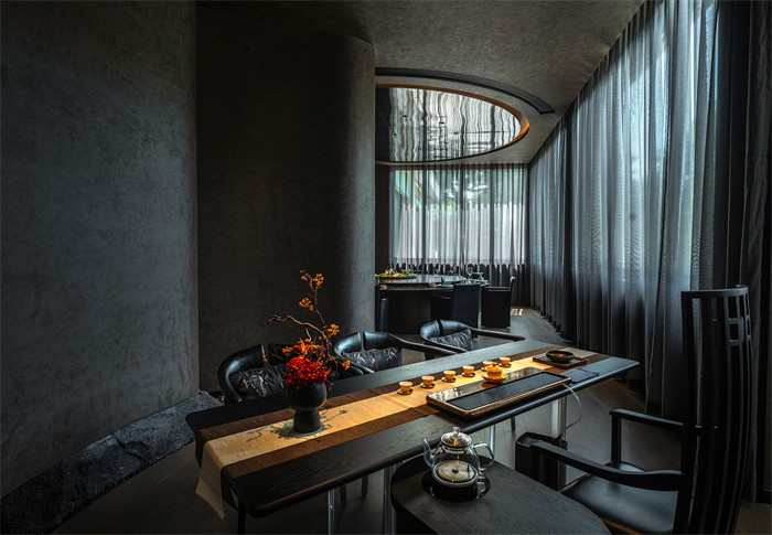 现代游园艺术  杭州西湖塔宴中餐厅设计赏析