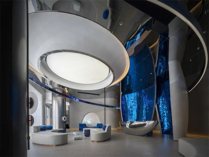 未来科幻主题汤泉洗浴会所装修设计方案